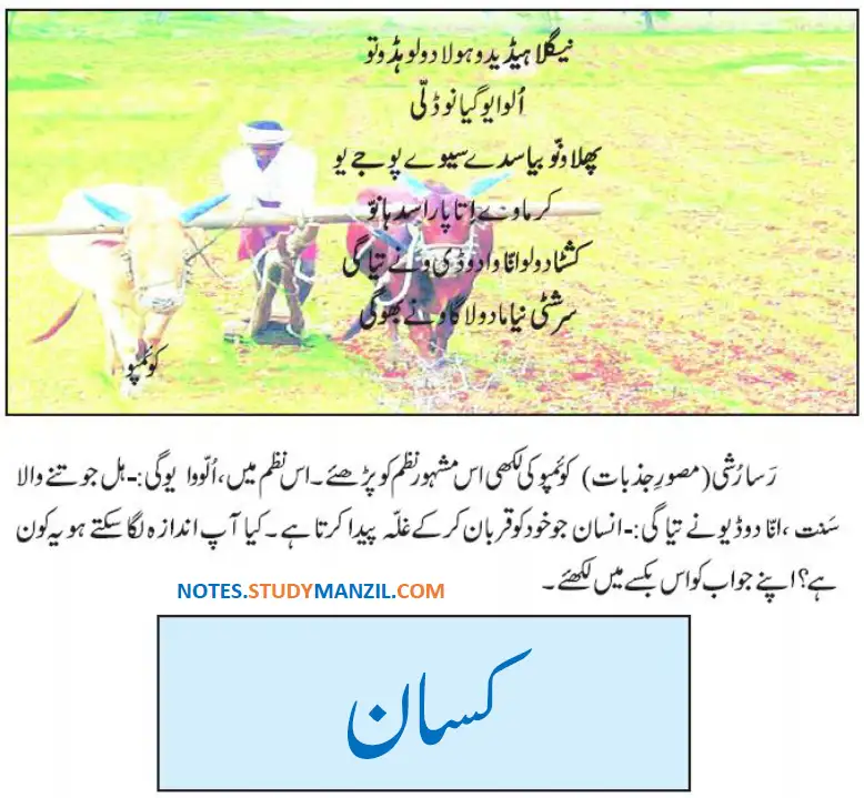 Notes For Class 5 EVS Lesson Zirat (Kashtkari) | پنجم جماعت ماحولیاتی مطالعہ نوٹس سبق زراعت (کاشت کاری) 3 - Study Manzil Notes Notes For Class 5 EVS Lesson Zirat (Kashtkari) | پنجم جماعت ماحولیاتی مطالعہ نوٹس سبق زراعت (کاشت کاری)