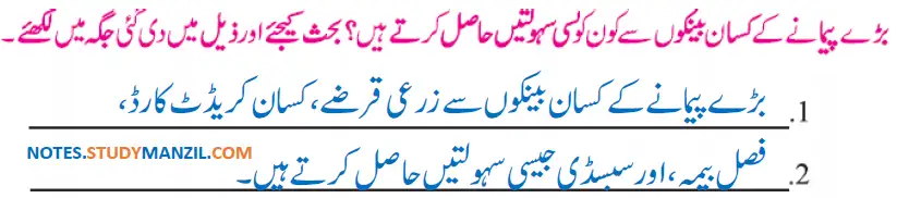 Notes For Class 5 EVS Lesson Zirat (Kashtkari) | پنجم جماعت ماحولیاتی مطالعہ نوٹس سبق زراعت (کاشت کاری) 11 - Study Manzil Notes Notes For Class 5 EVS Lesson Zirat (Kashtkari) | پنجم جماعت ماحولیاتی مطالعہ نوٹس سبق زراعت (کاشت کاری)